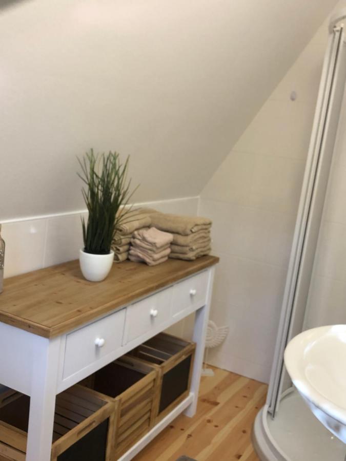 Ferienhaus Reetdach 1300Qm Privatgrundstueck Bootssteg Sauna Templin Luebbesee Uckermark Erholung Pur Seenplatte Petersdorf  Exterior foto